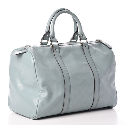 Gucci Imprime Monogram Medium Joy Boston Light Blue 3 of 9