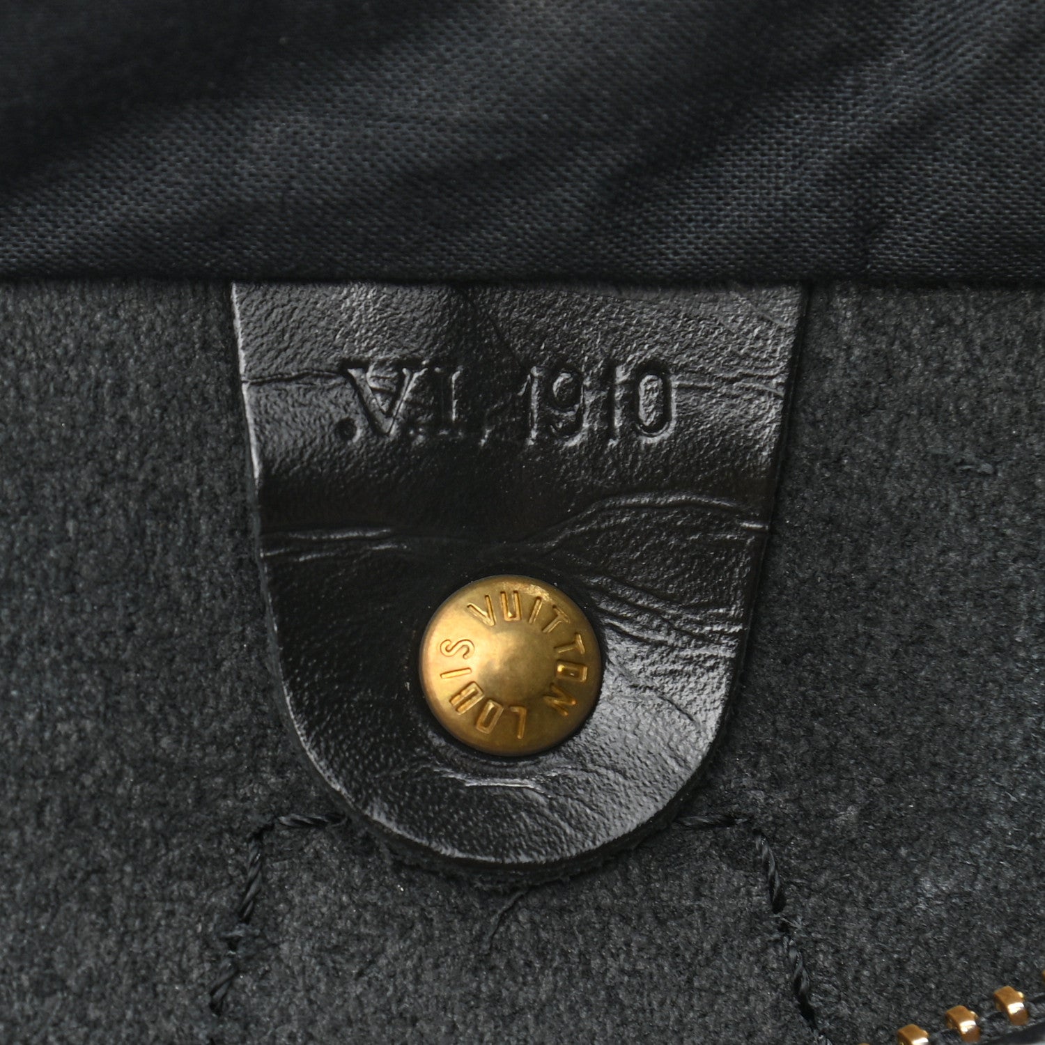 Louis Vuitton Epi Speedy 30 Black 6 of 12