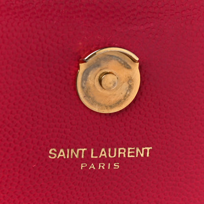 Saint Laurent Grain De Poudre Small Monogram Kate Satchel Bubblegum 7 of 22