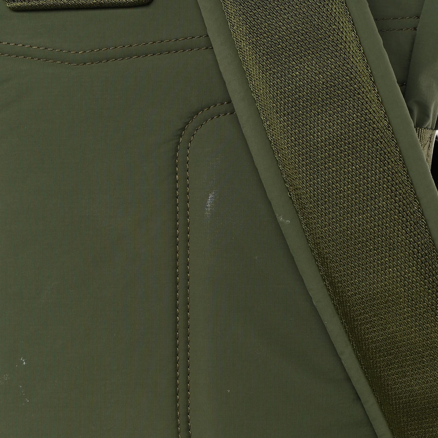 Recycled Nylon Eye/LOEWE/Nature Roll Top Backpack Khaki Green