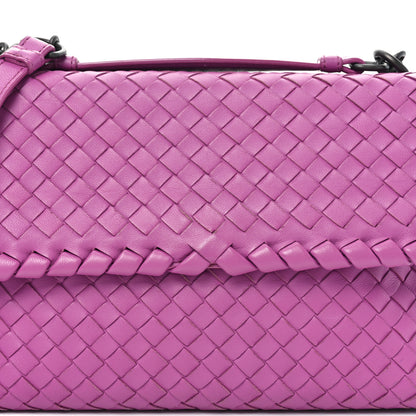 Bottega Veneta Nappa Intrecciato Baby Olimpia Shoulder Bag Peony 9 of 11