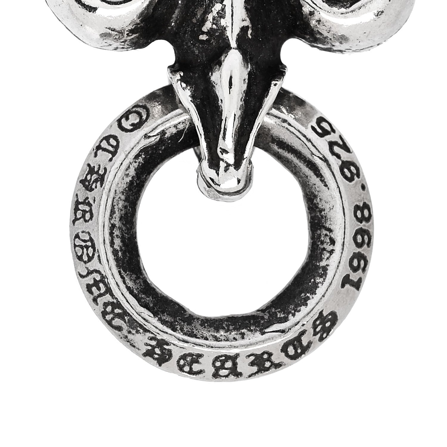 Chrome Hearts Sterling Silver Fleur de Lis Pendant 4 of 4