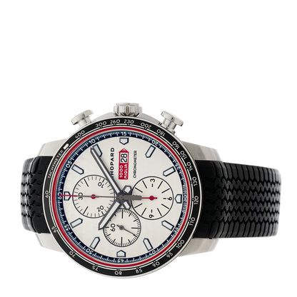 Chopard Stainless Steel Rubber 44mm Mille Miglia Chronograph Automatic Watch Silver 2 of 4