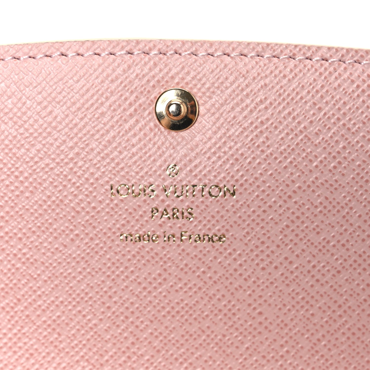 Louis Vuitton Damier Azur Emilie Wallet Rose Ballerine 6 of 7