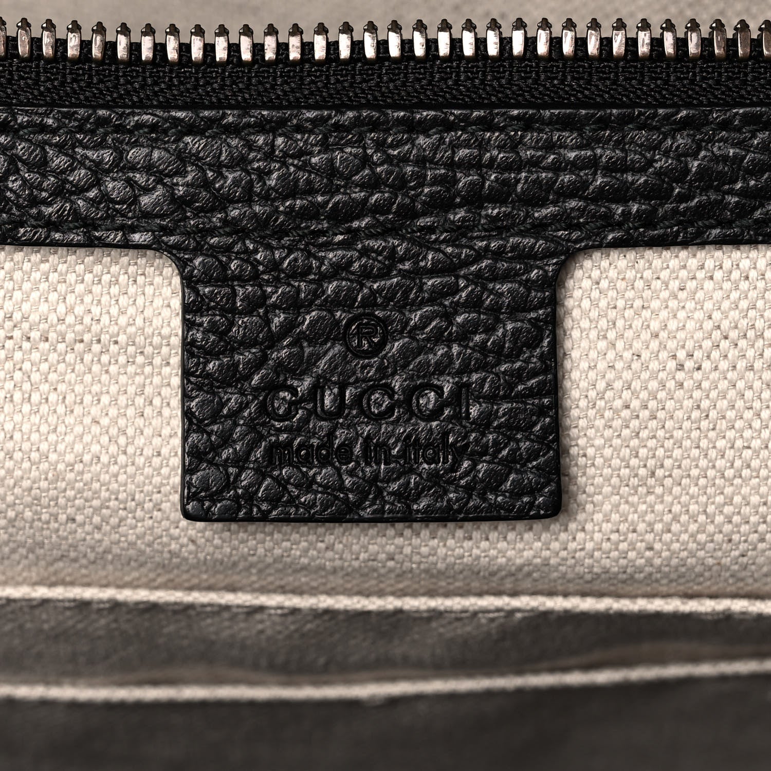 Gucci Dollar Calfskin GG Marmont Briefcase Black 6 of 13