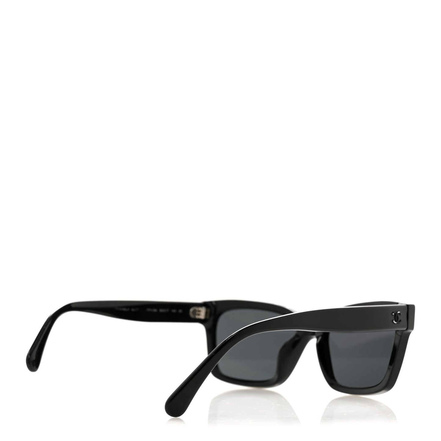 Acetate Square Sunglasses 5417 Black
