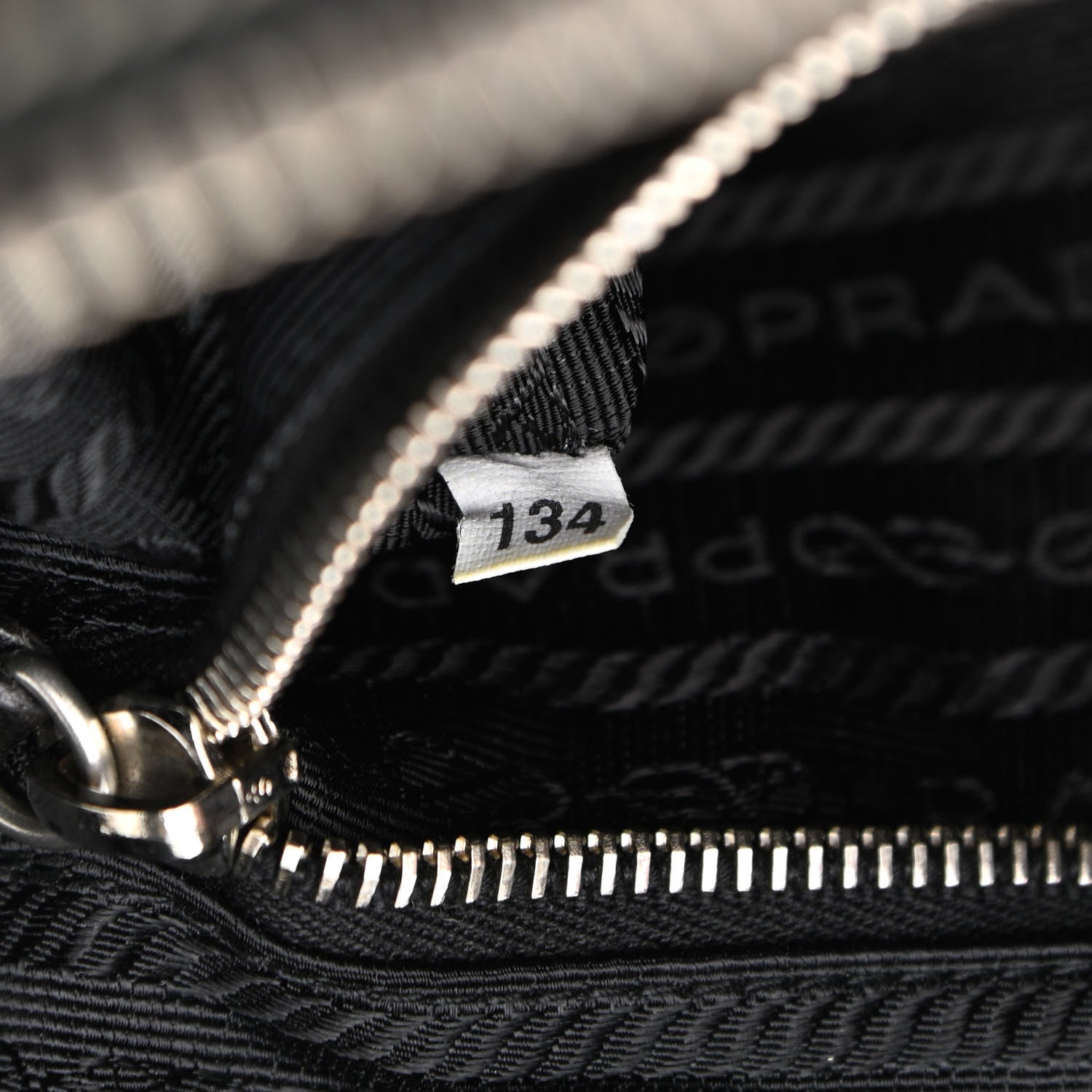Prada Soft Calf Shoulder Bag Black 7 of 12