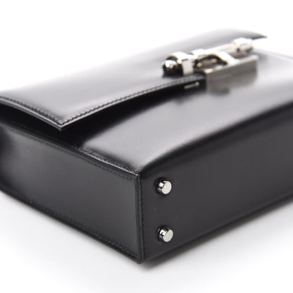 Hermes Box Mini Verrou Chaine Bag Black 6 of 11