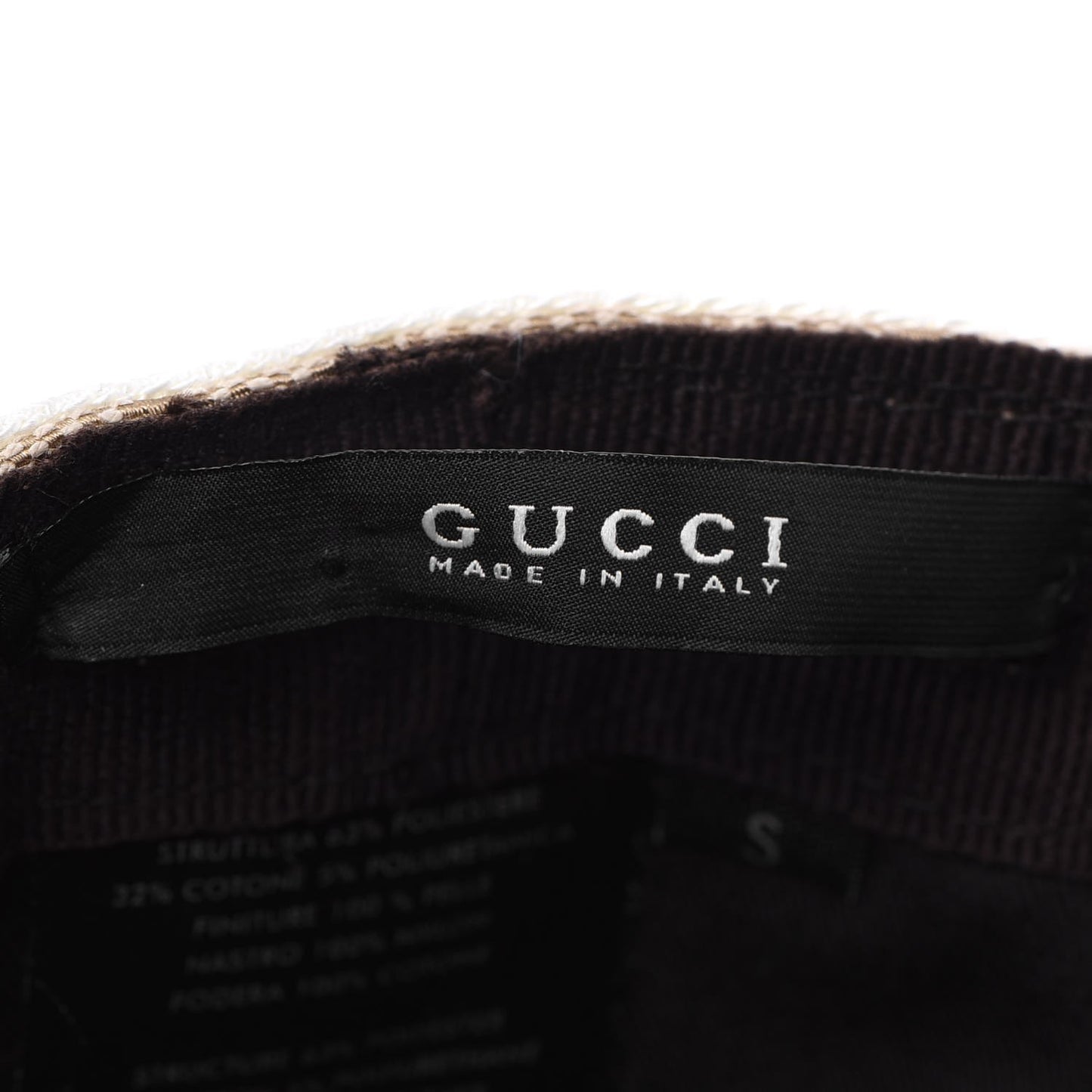 Monogram Web Baseball Hat S Pink