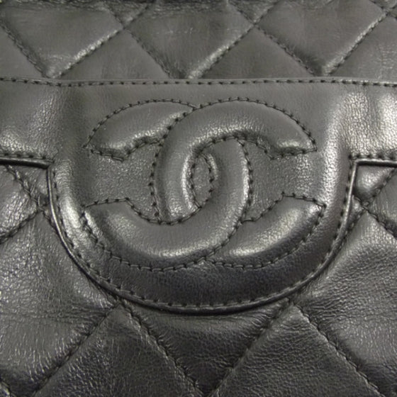 Chanel Canvas Quilted CC Tassel Black 12 of 13