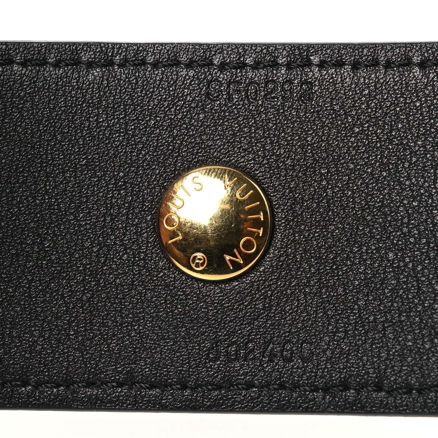 Louis Vuitton Monogram Adjustable Bandouliere Shoulder Strap Black 4 of 5