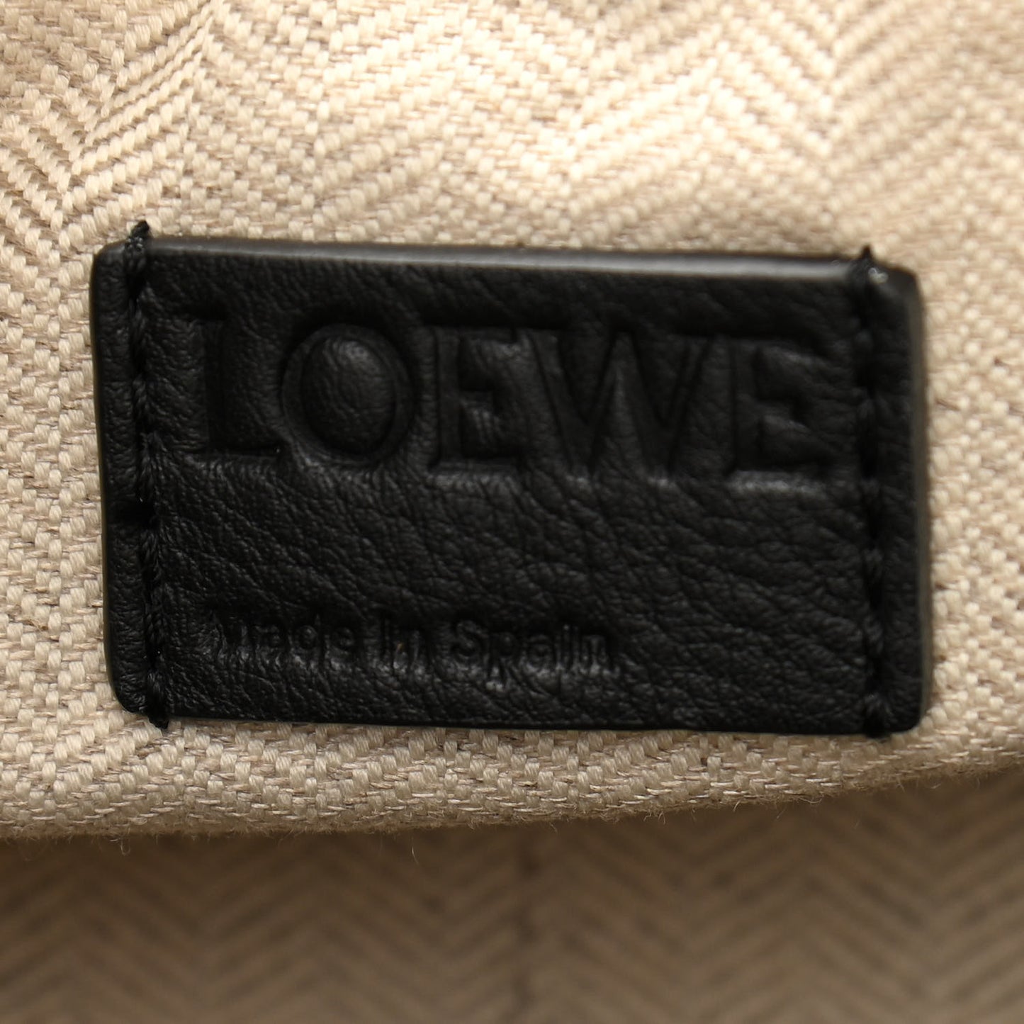 Grained Calfskin Medium Puzzle Bag Amber Light Oat