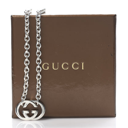 Gucci Sterling Silver Britt Necklace 6 of 6