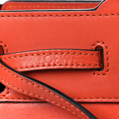 Loewe Boxcalf Mini Lazo Tote Vermillion 6 of 11