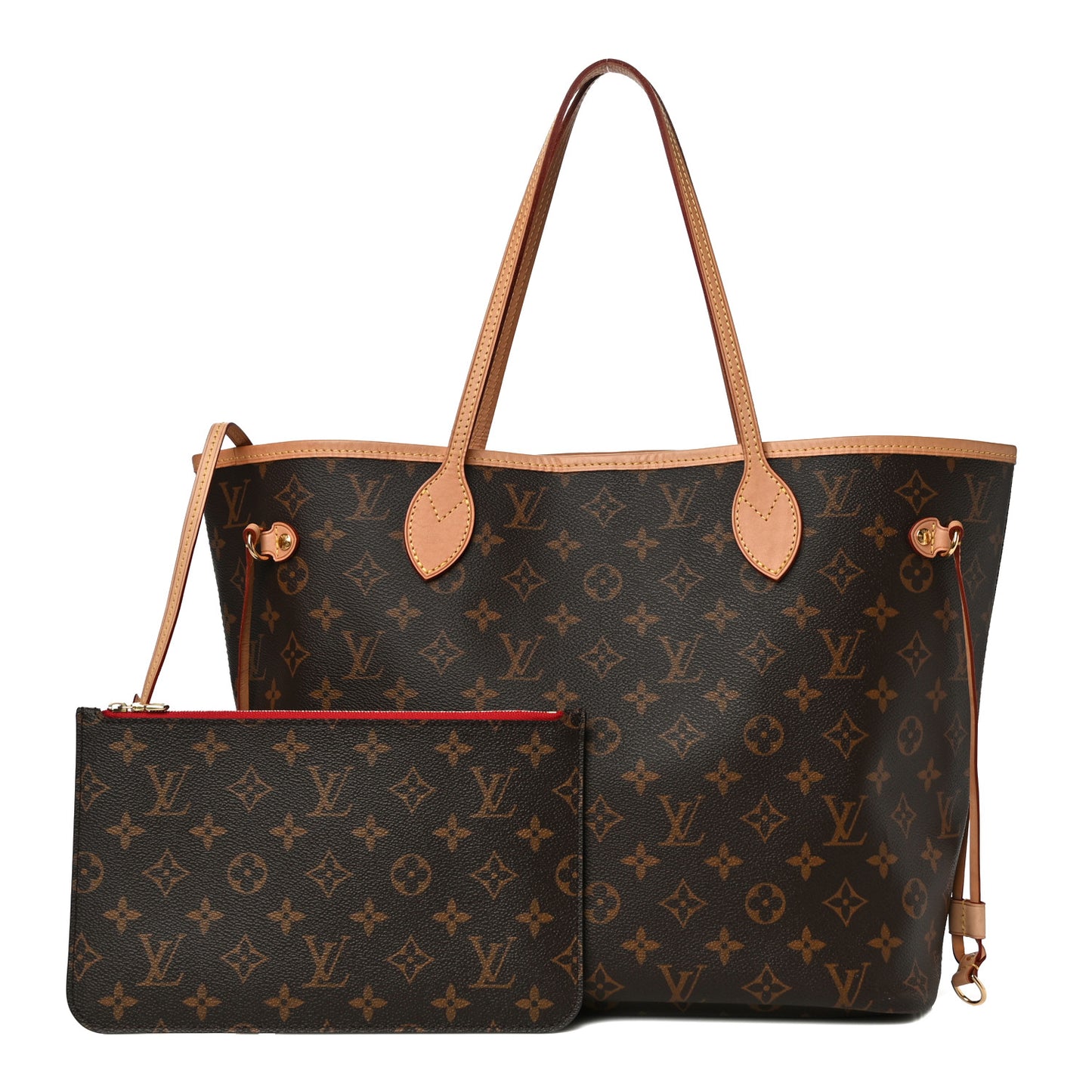 Monogram Neo Neverfull MM Cherry