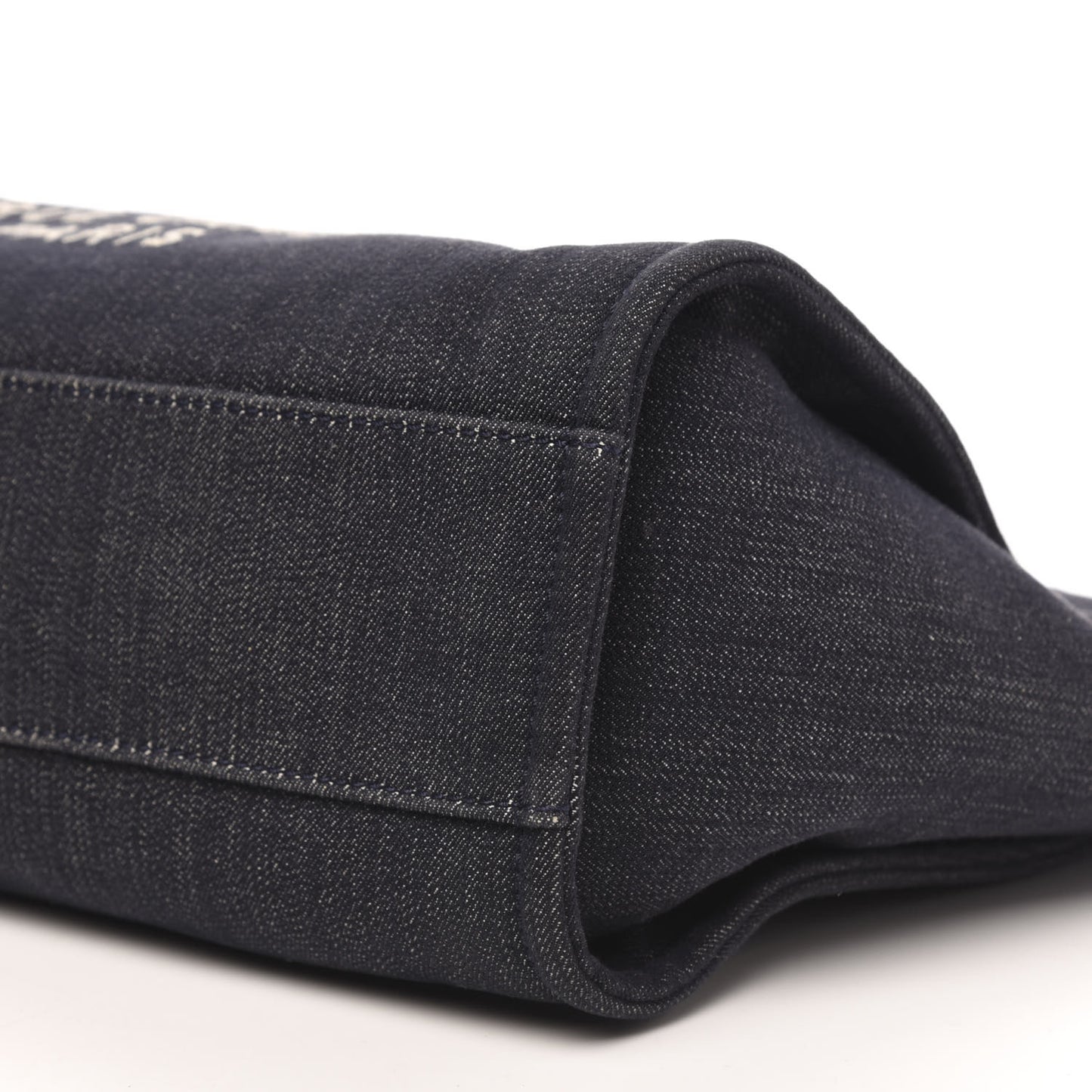 Denim Small Deauville Tote Dark Blue
