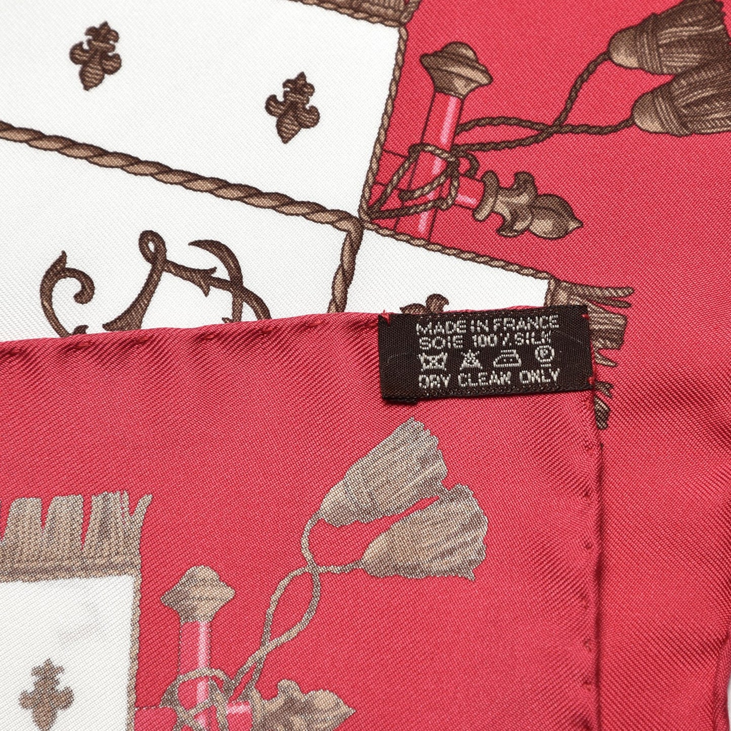 Silk Vue Du Carosse De La Galere La Reale Pocket Square Scarf