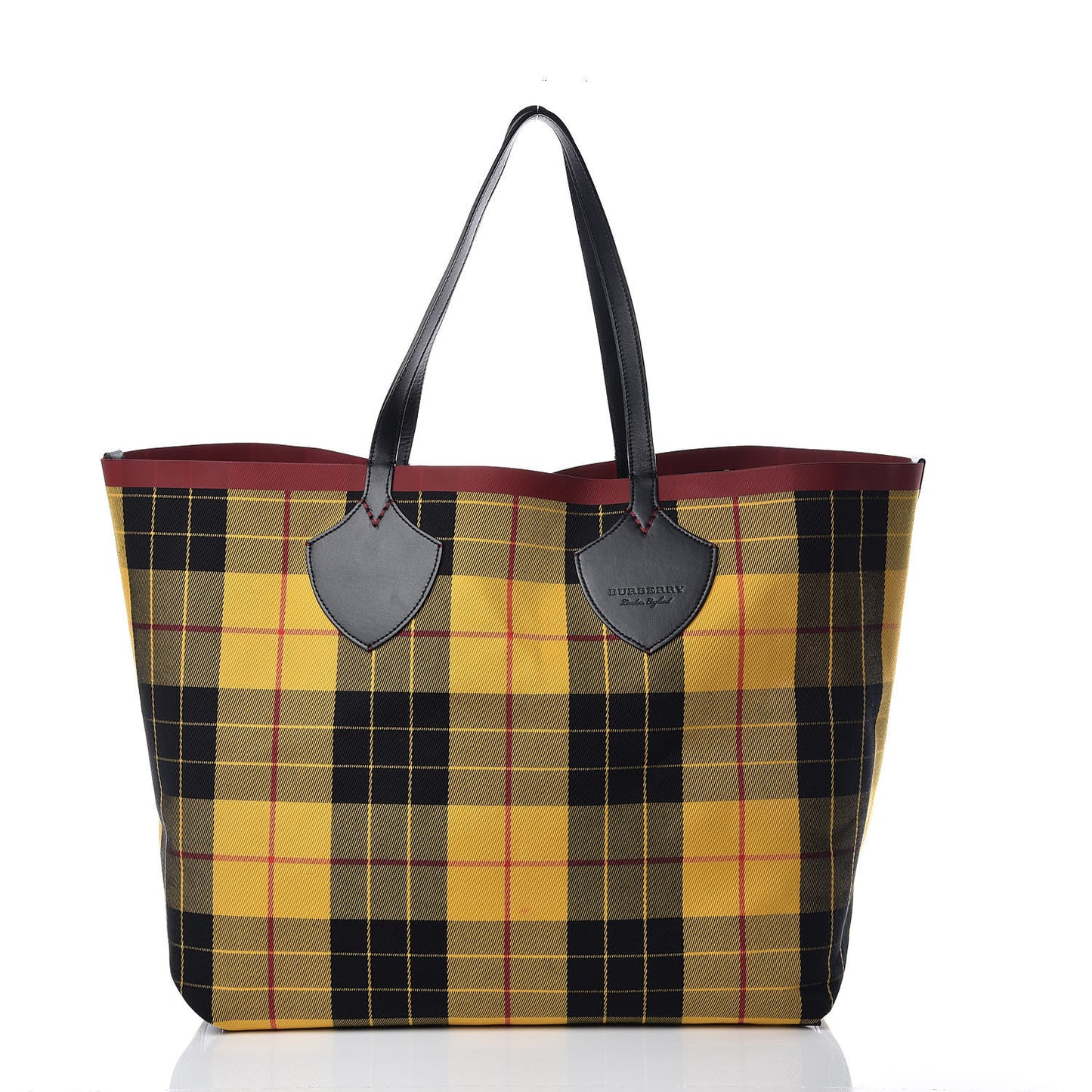 Vintage Check Extra Large The Giant Reversible Tote Blue