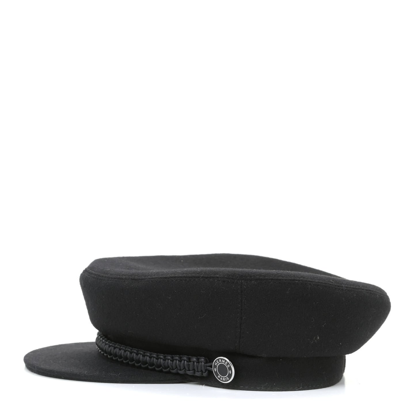 Cashmere Swift Braided Deauville Cap 58 Black