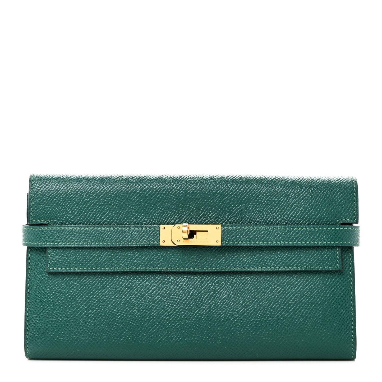 Epsom Kelly Longue Wallet Malachite