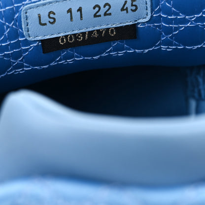 Christian Dior X ERL Satin Cannage Kumo Mens Sneakers 45 Blue 9 of 11