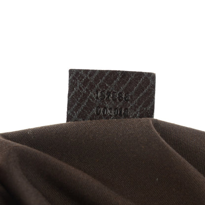 Gucci Monogram Hasler Hobo Dark Brown 6 of 7