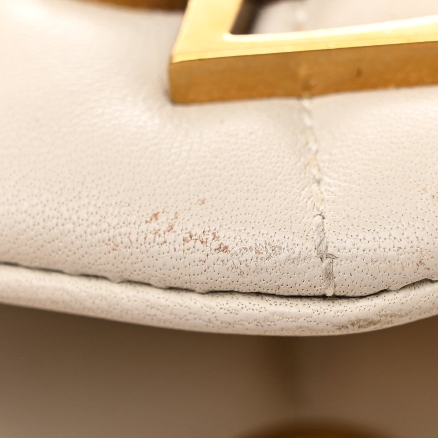 Saint Laurent Lambskin Quilted Small Loulou Puffer Monogram Chain Satchel Crema Soft 12 of 12