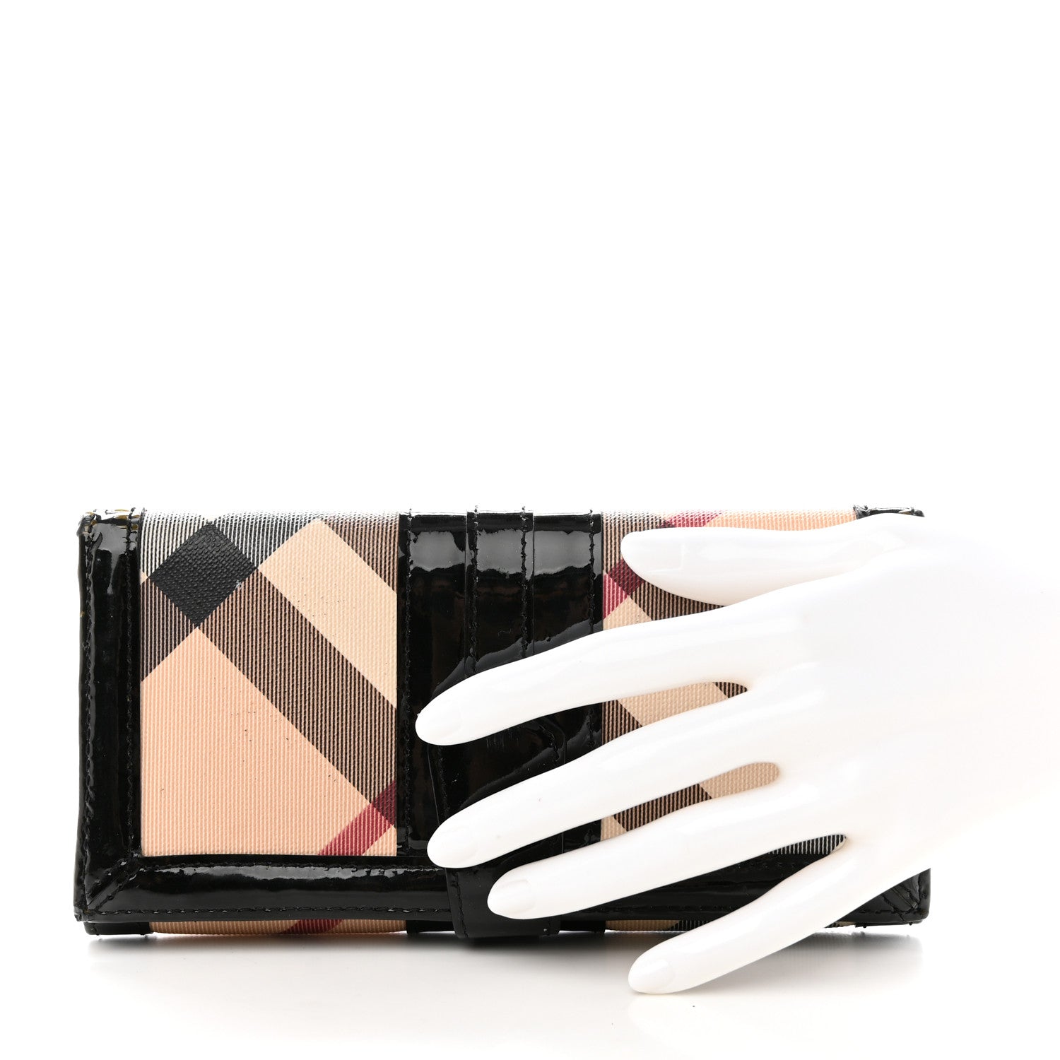 Burberry Nova Check Penrose Continental Wallet Black 2 of 14