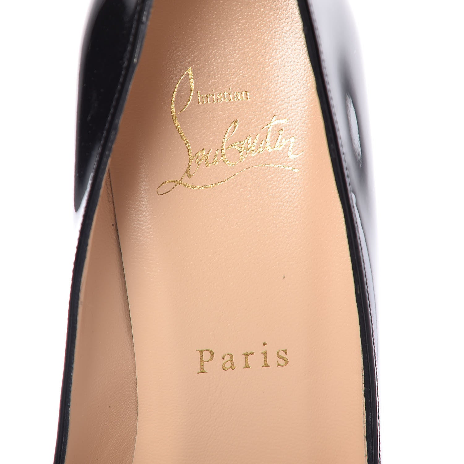 Christian Louboutin Patent Sipumpabroda 100 Pumps 37.5 Black Multicolor 6 of 9