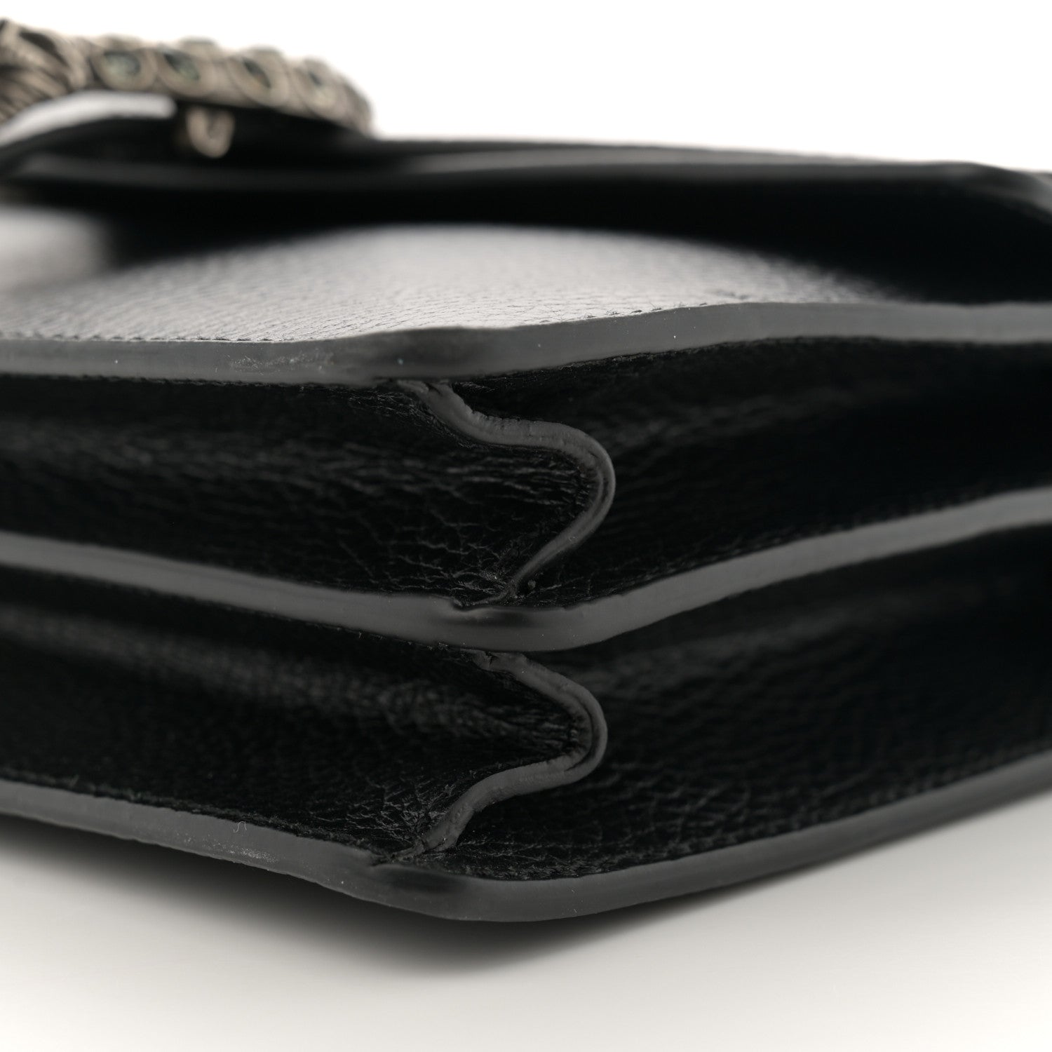 Gucci Pebbled Calfskin Small Dionysus Shoulder Bag Black 11 of 11