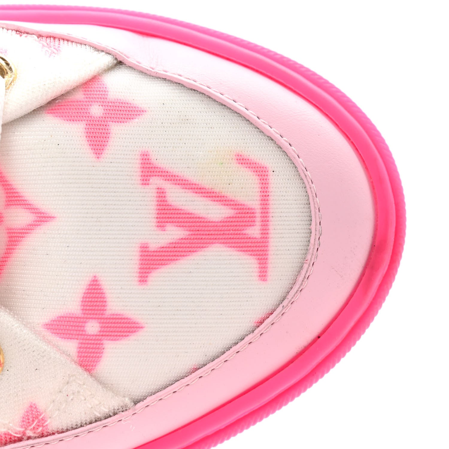 Louis Vuitton Technical Fabric Monogram Stellar Sneakers 36 Rose Pop 10 of 13