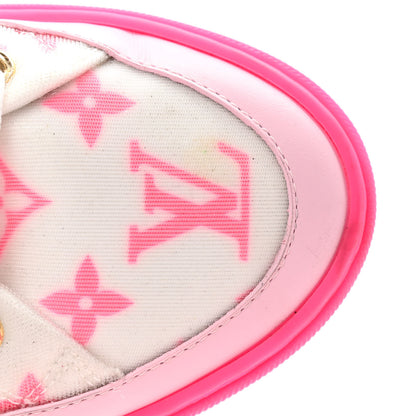 Louis Vuitton Technical Fabric Monogram Stellar Sneakers 36 Rose Pop 10 of 13