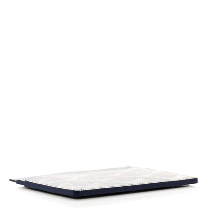 Goyard Goyardine Saint Sulpice Card Holder Navy 4 of 7