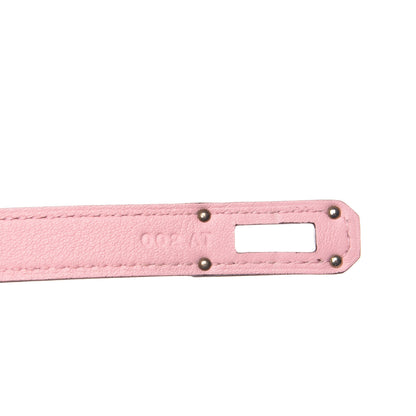 Hermes Swift Ghillies Kelly Longue Wallet Rose Sakura 7 of 8
