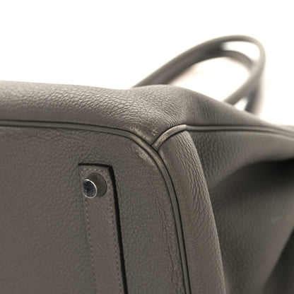 Hermes Togo BIRKIN 35 Gris Meyer 12 of 14