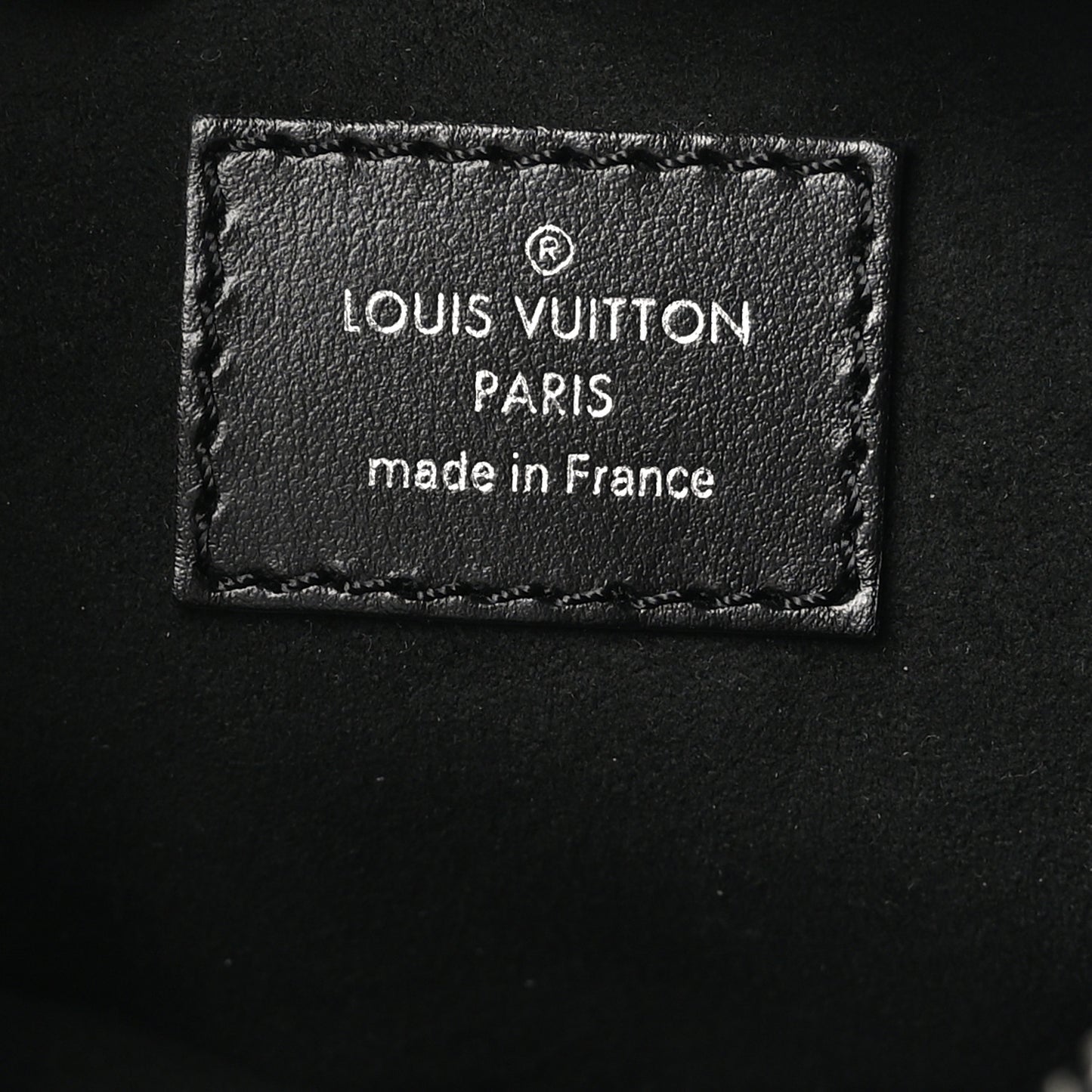 Calfskin Monogram Loop H27 Black