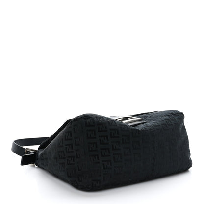 Fendi Zucchino Mama Baguette Black 4 of 8