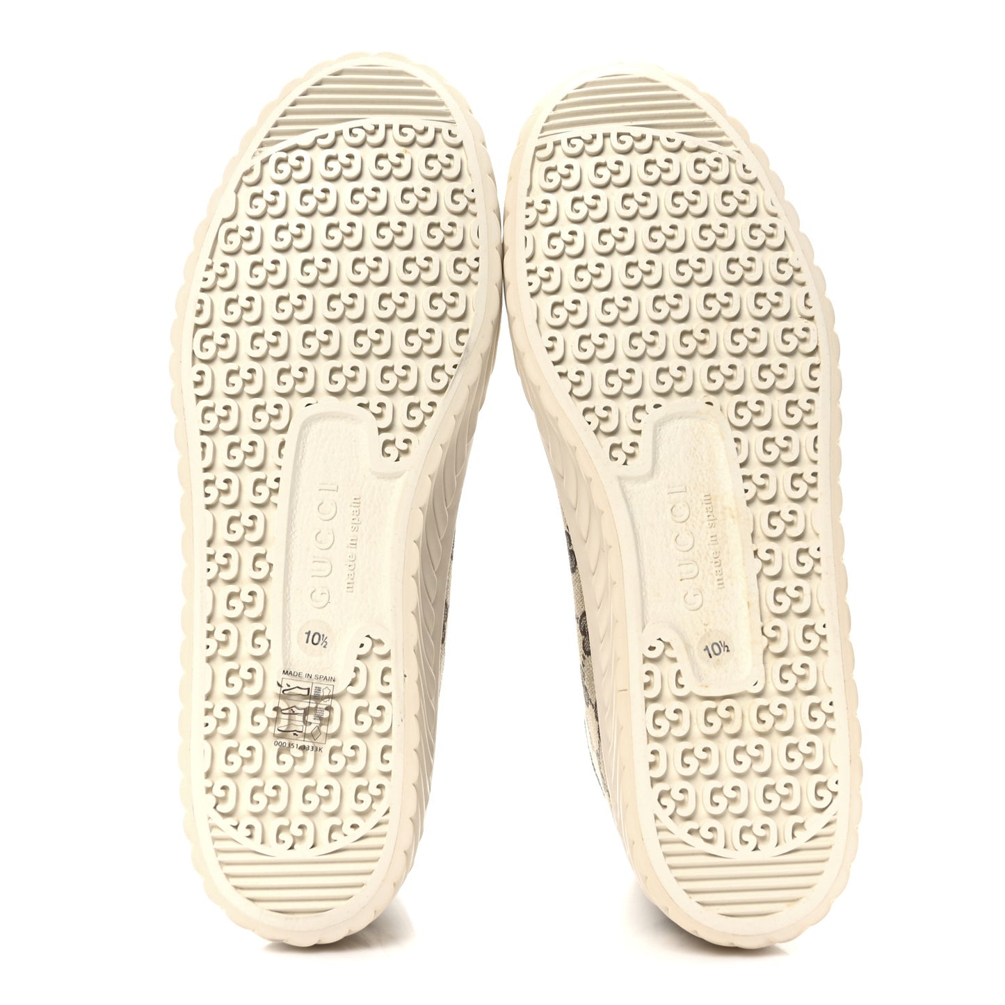 Monogram Suede Mens Tortuga High Top Sneakers 10.5 Beige Ebony Oatmeal Mystic White