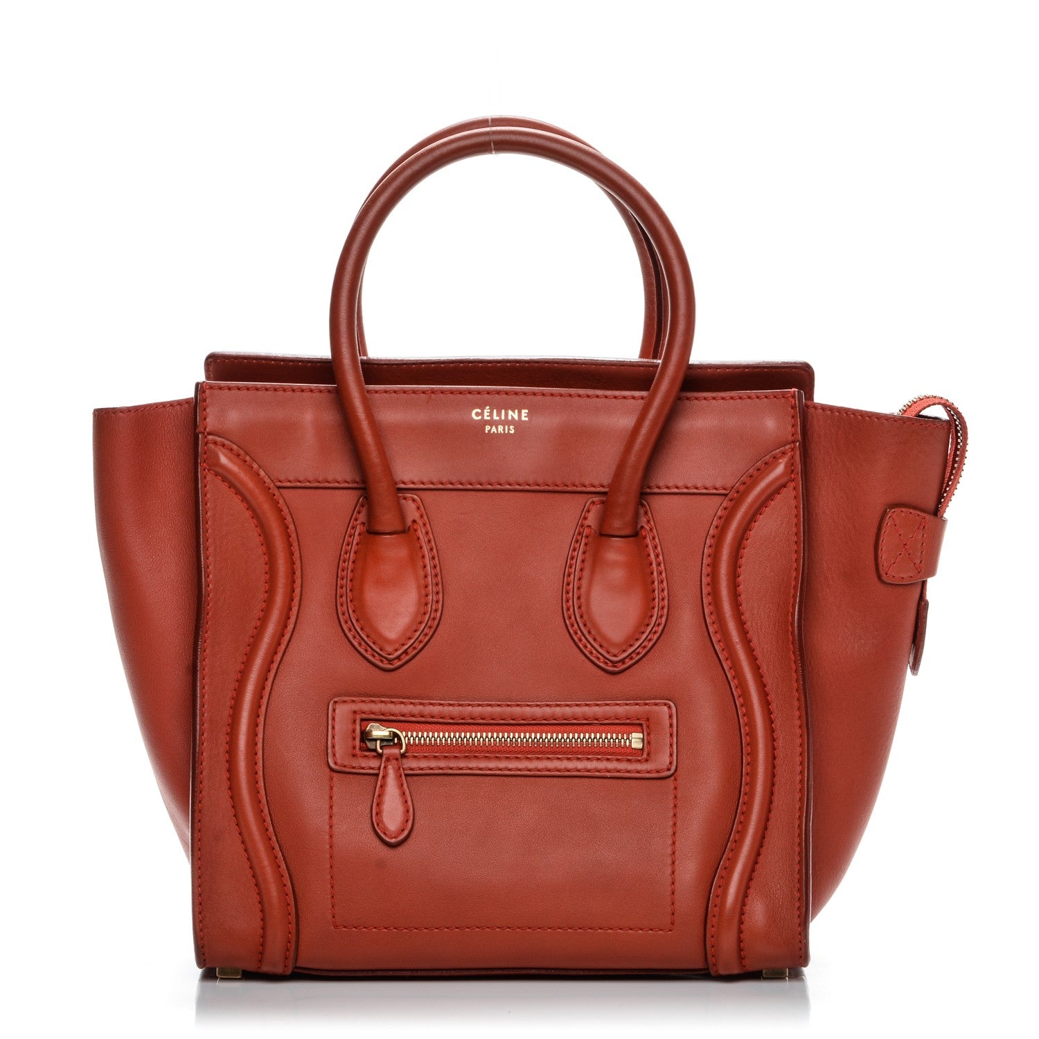 Celine Smooth Calfskin Micro Luggage Lipstick 1 of 10