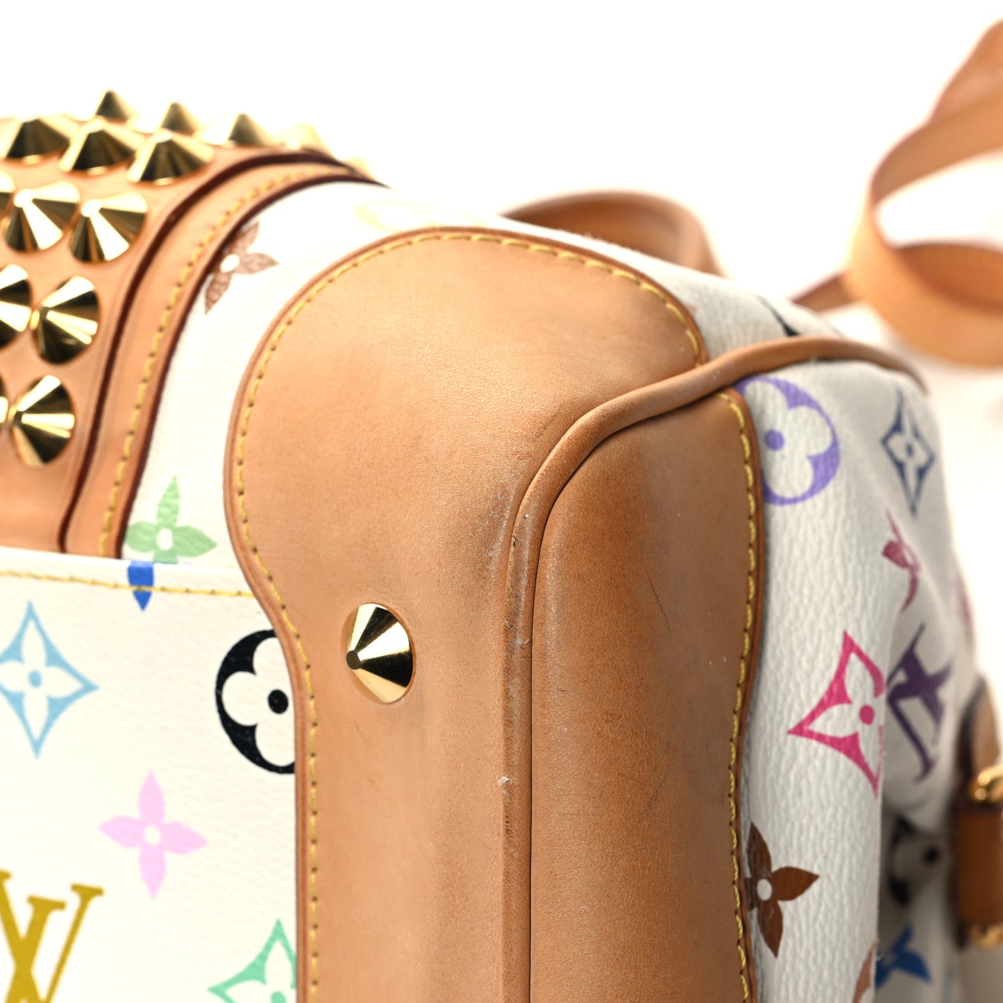 Monogram Multicolor Courtney MM White