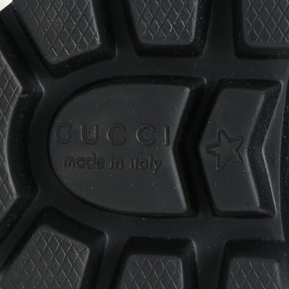 Gucci Rubber Womens Horsebit Ankle Boots 36 Black 7 of 8
