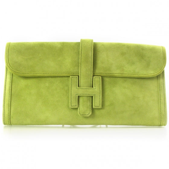 Veau Doblis Jige Elan 29 Clutch Vert Anis