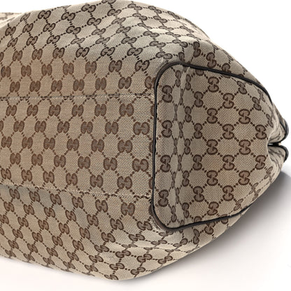 Gucci Monogram Large Sukey Tote Dark Brown 11 of 18