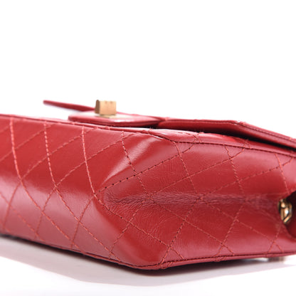 Chanel Aged Calfskin Quilted 2.55 Reissue Mini Flap Red 7 of 10