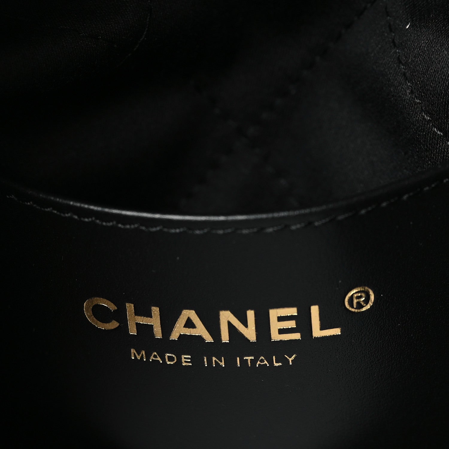 Chanel Shiny Caviar Quilted Monochrome Mini Chanel 22 Black 6 of 10