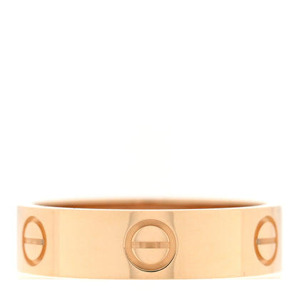 Cartier 18K Yellow Gold 5.5mm LOVE Ring 59 8.75 3 of 4
