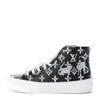 Louis Vuitton Catogram Stellar Sneaker Boots 40 Black 1 of 9