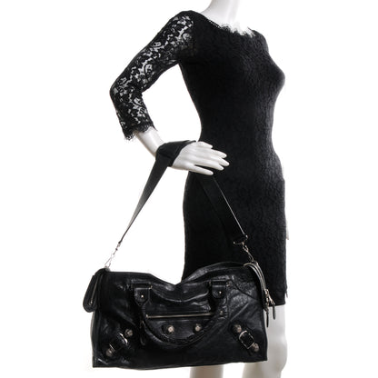 Balenciaga Agneau Giant 21 Silver Hardware Part Time Black 2 of 8
