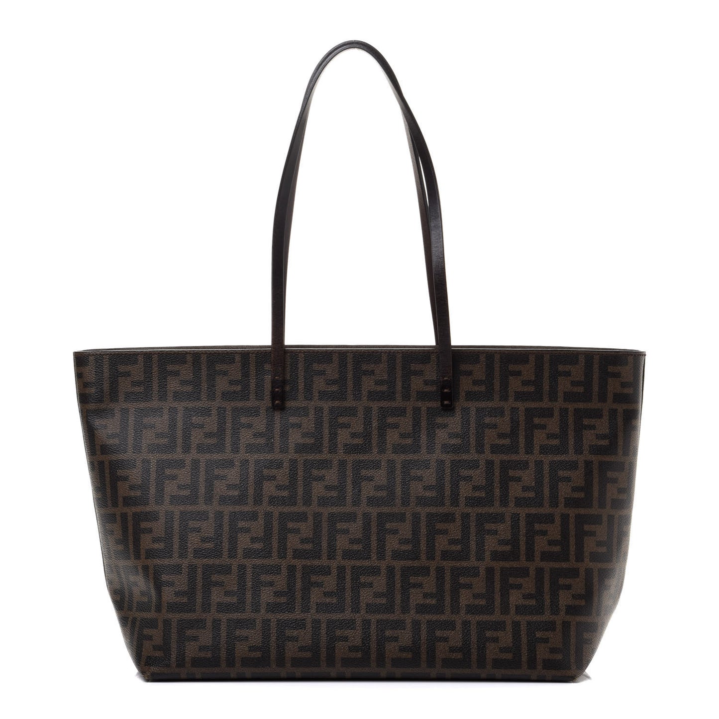 Zucca Spalmati Medium Roll Tote Tobacco Moro