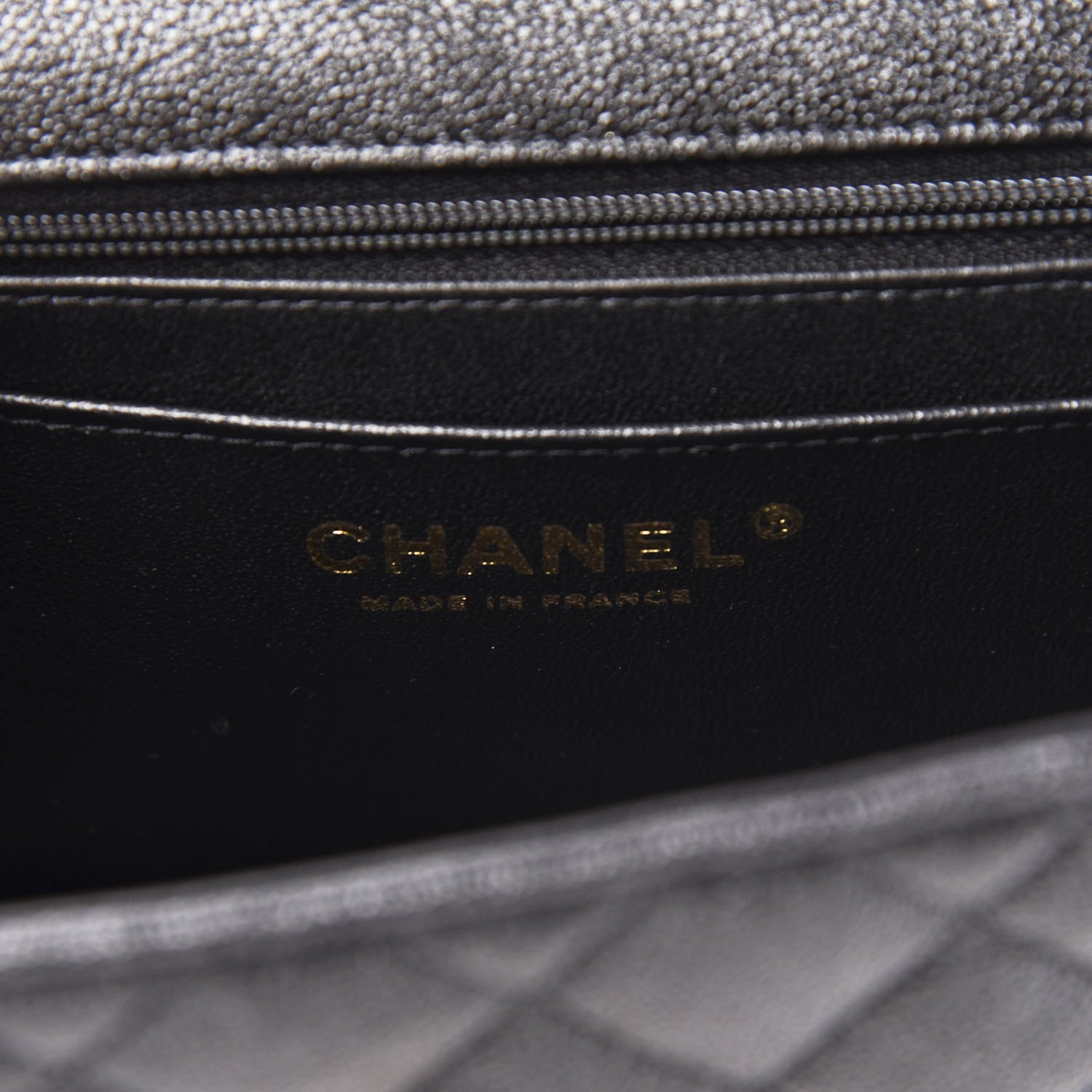 Chanel Caviar Quilted Mini Top Handle Rectangular Flap Black 8 of 11